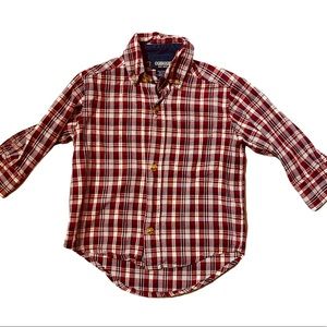 OshKosh Long-Sleeve Button Up Boys 2T Shirt